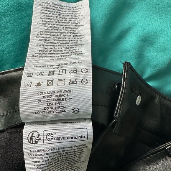 Only Faux Leather Pants - Picture 8 of 8